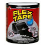 Водонепроникна ремонтна стрічка Flex Tape 1 м для герметизації протікань