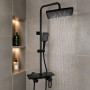 Змішувач для ванної кімнати Shower Set AND YLN16001H • Душова система з верхнім душем, ручною лійкою та стійкою
