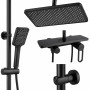 Змішувач для ванної кімнати Shower Set AND YLN16001H • Душова система з верхнім душем, ручною лійкою та стійкою