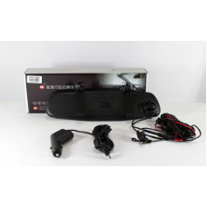 Автомобільний відеореєстратор - дзеркало DVR 138W з камерою заднього виду