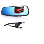 Автомобільний відеореєстратор - дзеркало DVR 138W з камерою заднього виду