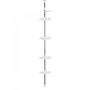 Кутова полиця для ванної кімнати розсувна Multi Corner Shelf GY-188