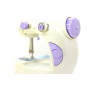 Швейна міні машинка Mini Sewing Machine SM-202A 4 в 1 портативна домашня машинка для шиття від мережі / батарей / педалі