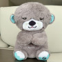 Плюшева іграшка - нічник Видрочка Soothe Snuggle Otter · Іграшка для дитини Казкові сни з музикою, підсвічуванням, диханням