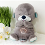 Плюшева іграшка - нічник Видрочка Soothe Snuggle Otter · Іграшка для дитини Казкові сни з музикою, підсвічуванням, диханням