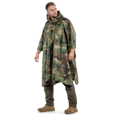 Дождевик Raincoat Камуфляж D -1 • Тактичний дощовик камуфляж плащ-намет пончо з капюшоном