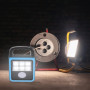 Фонарь-прожектор USB з сонячною панеллю та павербанком Solar LED light HS-8020