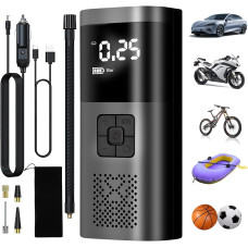 Портативний компресор Wireless Pump 12В ST5509D ∙ Багатофункціональний портативний Wireless Pump компресор