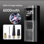 Портативний компресор Wireless Pump 12В ST5509D ∙ Багатофункціональний портативний Wireless Pump компресор
