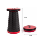 Складний телескопічний стілець Telescopic stool ∙ Похідний розкладний стілець-табурет для риболовлі, туризму та відпочинку