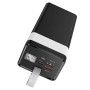 Power Bank Awei J86A 100000mAh черный • Повербанк Awei J86A 100000mAh 22.5W с быстрой зарядкой PD/QC и LED-дисплеем