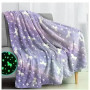 Дитячий плед Magic Blanket 150×120 см фіолетовий