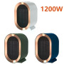 Керамічний обігрівач AIR HEATER 1200W • Настільний тепловентилятор 800/1200 Вт з PTC-нагрівачем і захистом від перегріву
