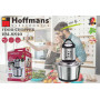 Кухонный измельчитель Hoffmans HM-8840 2 л • Электрический металлический чоппер 1200 Вт с 4 ножами и 2 скоростями