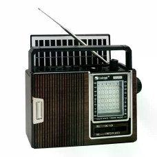 Портативный радиоприёмник GOLON RX-251 с аккумулятором и солнечной панелью