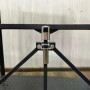 Складна полиця-стелаж із нержавіючої сталі на коліщатках 87×34×87 см