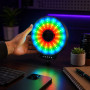 Світлодіодна LED лампа MJ-261 кільцева RGB 26 см з USB підключенням