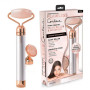 Електричний ролик - масажер для обличчя Flawless Contour · Кварцовий вібромасажер для обличчя з насадками