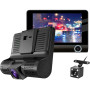 Автомобильный видеорегистратор 3 камеры XoKo DVR-300 Full HD 1080P