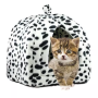 М'який будиночок для собак та котів Pet Hut ∙ Домашня будка для тварин, 40х35х35 см