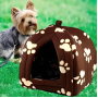 М'який будиночок для собак та котів Pet Hut ∙ Домашня будка для тварин, 40х35х35 см