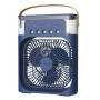 Настільний вентилятор з функцією зволожувача Air Cooler Fan Міні вентилятор - кондиціонер з відділенням для льоду