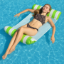 Надувний водний гамак Pool Loungers для басейну та пляжу • Плавальний шезлонг із сіткою та підголівниками
