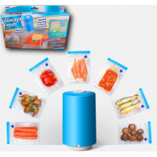 Вакуумний пакувальник для їжі Vacuum Sealer Always Fresh Побутовий міні вакууматор