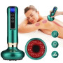 Вакуумний масажер Cupping Massager з інфрачервоним підігрівом • Електричний антицелюлітний масажер гуаша для тіла та спини