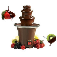 Шоколадний фонтан Фондю Mini Chocolate Fondue Fountain Домашня міні - фондюшниця