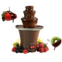 Шоколадний фонтан Фондю Mini Chocolate Fondue Fountain Домашня міні - фондюшниця