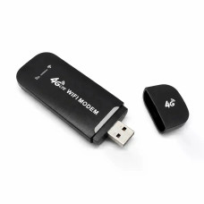 4G модем AND 5559 чорний • USB Wi-Fi роутер 4G LTE Plug and Play до 150 Мбіт/с для дому, дачі та поїздок