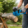 Акумуляторна ланцюгова пилка DOMOTEC Chain Saw 12″ 96V • Садова пилка DOMOTEC Chain Saw 12″ 96V із шиною 300 мм і 2 акумуляторами