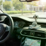 Автомобільний ароматизатор на сонячній батареї “Футбольний м’яч”