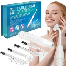 Дарсонваль Portable High Frequency 008A 4 насадки білий
