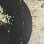 Комплект журнальних столиків 2 в 1 чорний мармур • Елегантний сучасний дизайн для вітальні та лаунж-зони