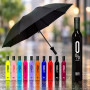 Парасолька у формі пляшки Deco Umbrella • Складана компактна парасолька Deco Umbrella з пластиковим футляром для дощу та поїздок