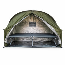 Туристичний намет з розкладушкою 2 в 1 для кемпінгу риболовлі та відпочинку на природі 200×80×145 см з похідним складаним ліжком