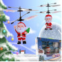 Літаюча Іграшка Flying Santa Санта Клаус Подарунок на Новий Рік Дід Мороз