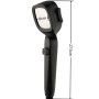 Насадка для душу Quadro Shower Head з 4 режимами та фільтром · Водозберігаюча душова лійка високого тиску