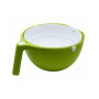Універсальна миска – друшляк Mesh Strainer Drain Basket ∙ Господарський силіконовий кошик зі зливом 2в1