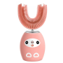 Дитяча зубна щітка U-shaped electric toothbrush ∙ Електрична ультразвукова силіконова щітка – капа для дітей