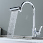 Водозберігальна насадка SHOWER HEAD на кухонний кран з широкою лійкою – розпилювачем та обертанням 360° · 4 режими струменя