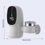 Водонагрівач WATER HEATER ZSW-D03 • Електрична насадка на кран з проточним водонагрівачем і LCD дисплеєм