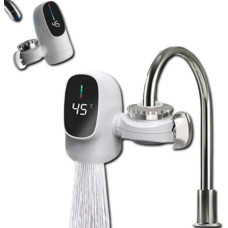 Водонагрівач WATER HEATER ZSW-D03 • Електрична насадка на кран з проточним водонагрівачем і LCD дисплеєм
