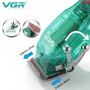 Професійна машинка для стрижки V-660 Professional Clipper Transparent Green • Акумуляторна машинка для волосся VGR V-660