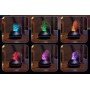 Ароматический диффузор эфирных масел с RGB освещением имитация пламени • Увлажнитель воздуха с эффектом огня 130 мл