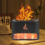 Багатофункціональна лампа-аромадифузор Docsal Flame з LED-підсвічуванням ∙ Лампа-зволожувач повітря Docsal Flame 3в1