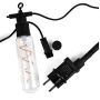 Гірлянда Удлинённые лампы спираль SFK-48 220V ∙ Вулична LED-ґірлянда SFK-48 з подовженими спіральними лампами