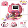 Дитячий косметичний набір Kids Pretend Toy Bag сумка для макіяжу з дзеркалом ∙ Ігровий набір Kids Pretend Toy Bag для дівчат